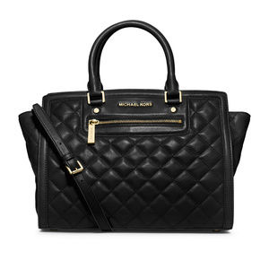 MICHAEL Michael Kors Selma Zip Quilt Large Satchel